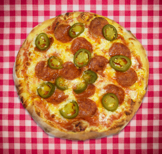 Pepperoni and Jalapeños